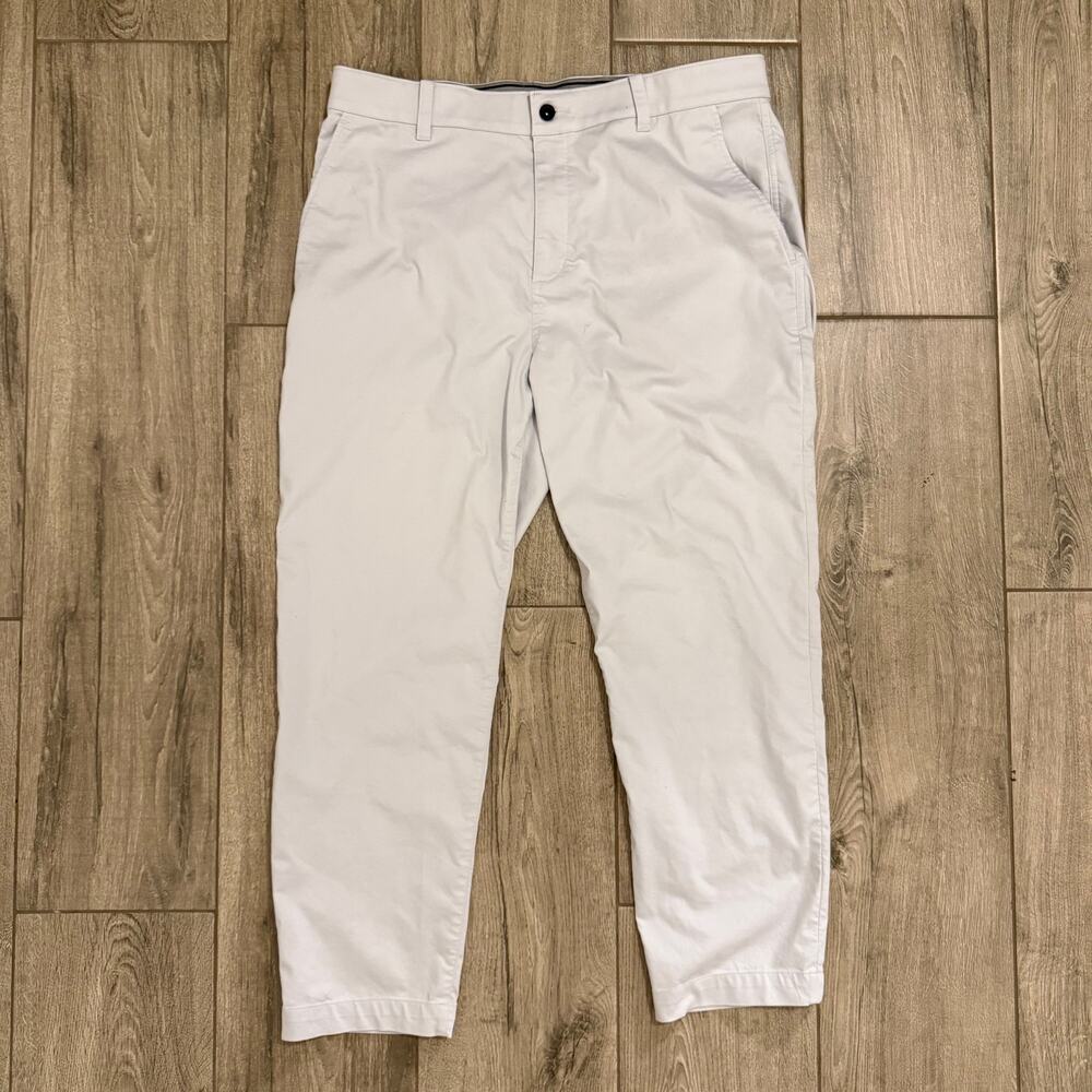 Nike Men’s Dri-Fit Pants - Tan Large Size, Golf Casual Athletic Performance Wear